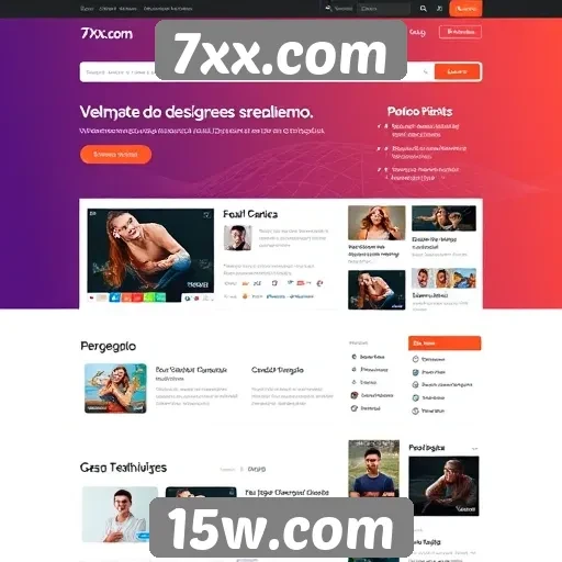 Avaliação do design do site 7xx.com